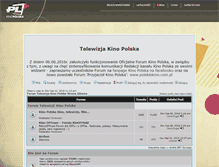 Tablet Screenshot of forum.kinopolska.pl